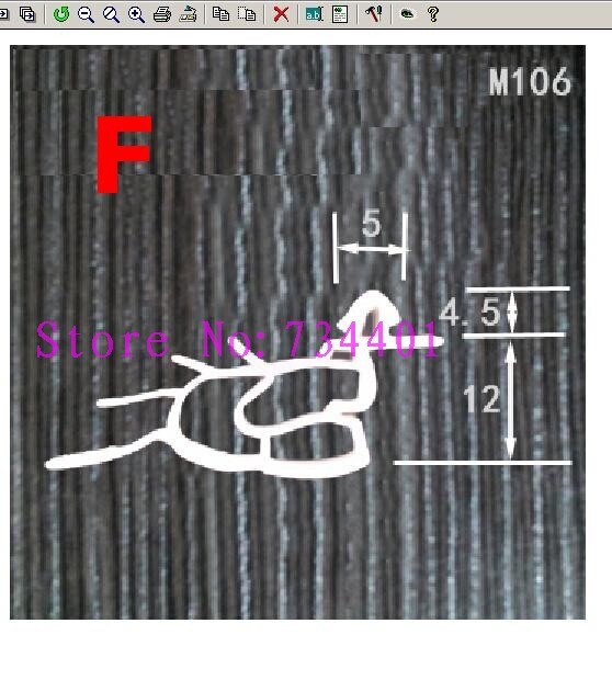 The refrigerator door sealing strip / freezer door seal / magnetic door seal / seal ring with magnetic /