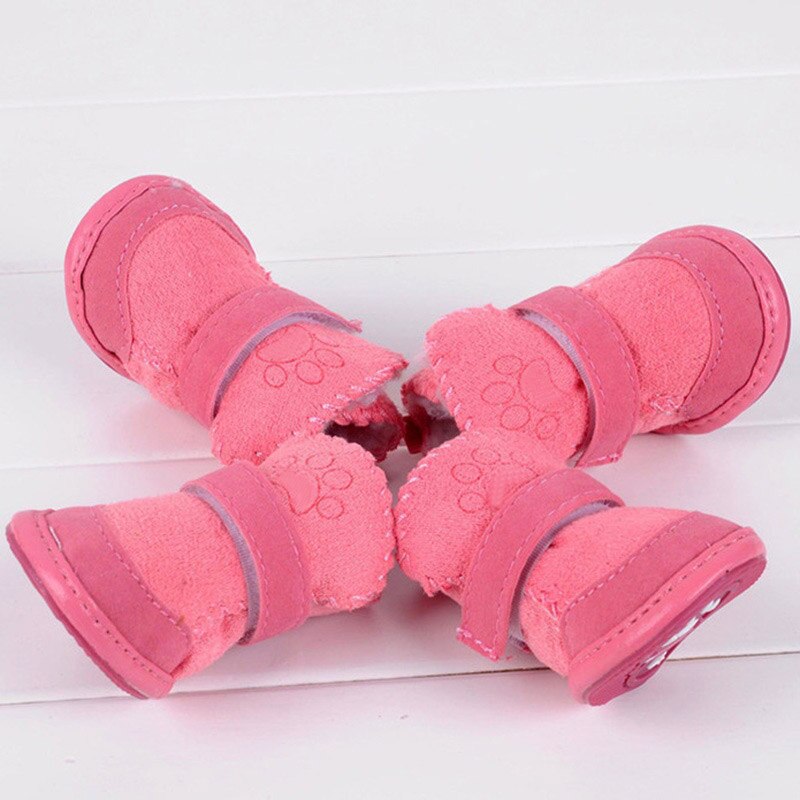 Cute Chihuahua Dog Shoes Small Dogs Pet Shoes Puppy Winter Warm Boots Shoes JAN88