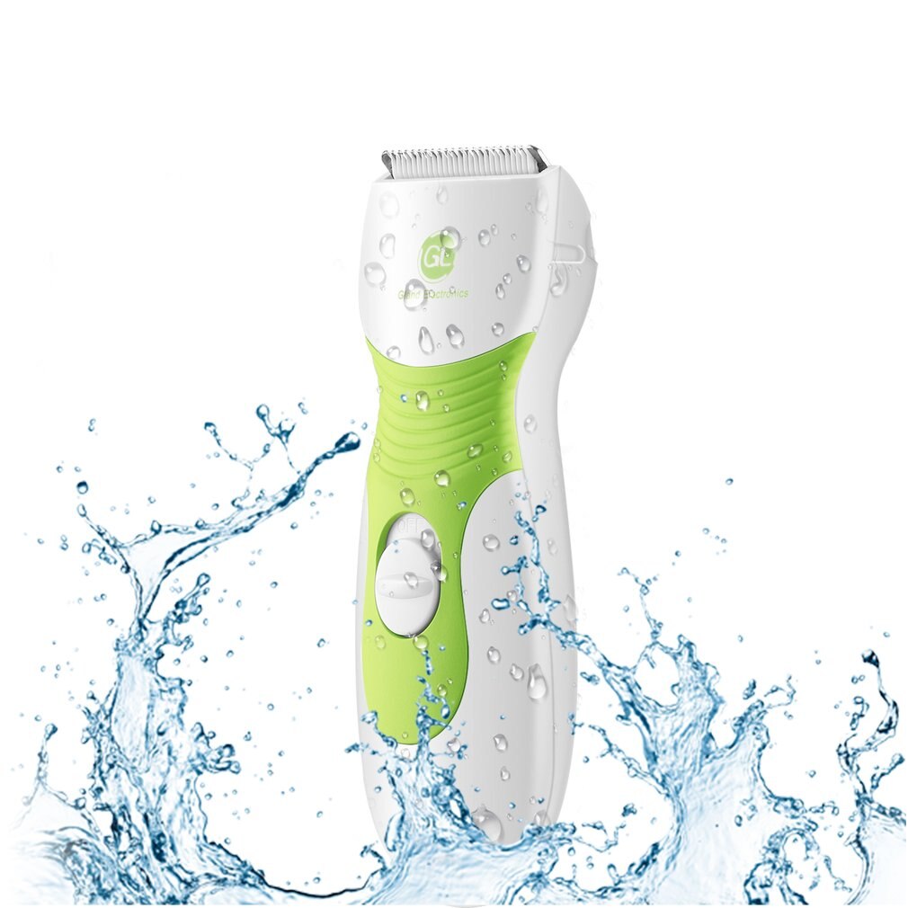 Waterproof Electric Baby Hair Clipper Kit 7 in 1 Rechargeable Haircuts Hair Removal Kit Quiet Baby Hair Trimmer