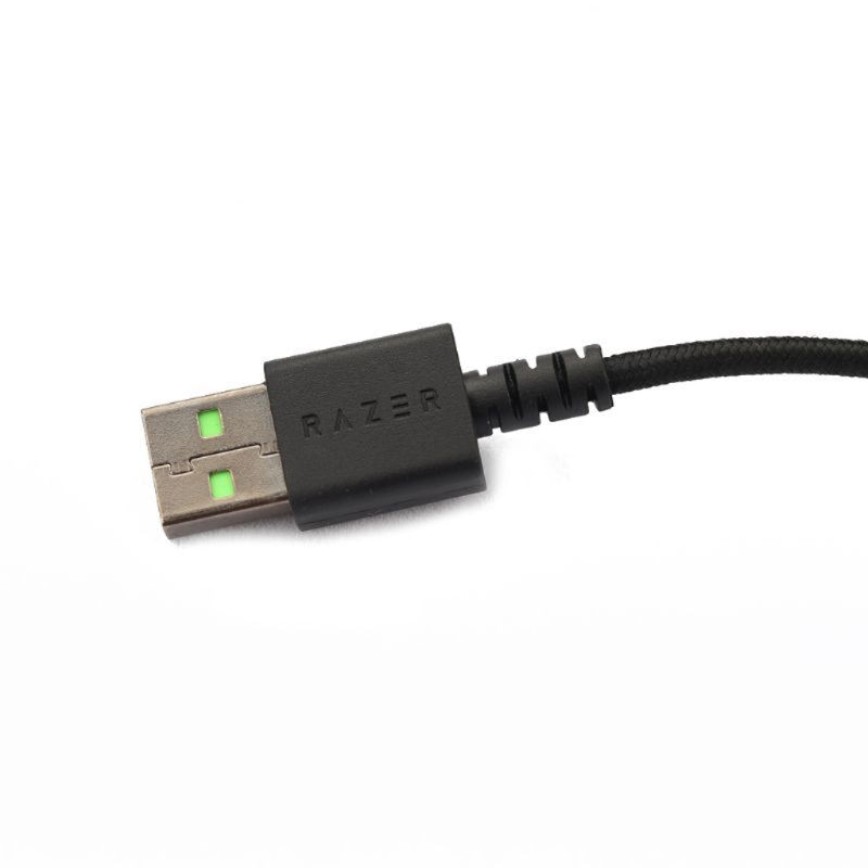Durable Nylon Braided USB Mouse Cable Line for Razer Mamba Wireless Mouse Charger Data Cable USB Cable Short Mouse Fast Charging