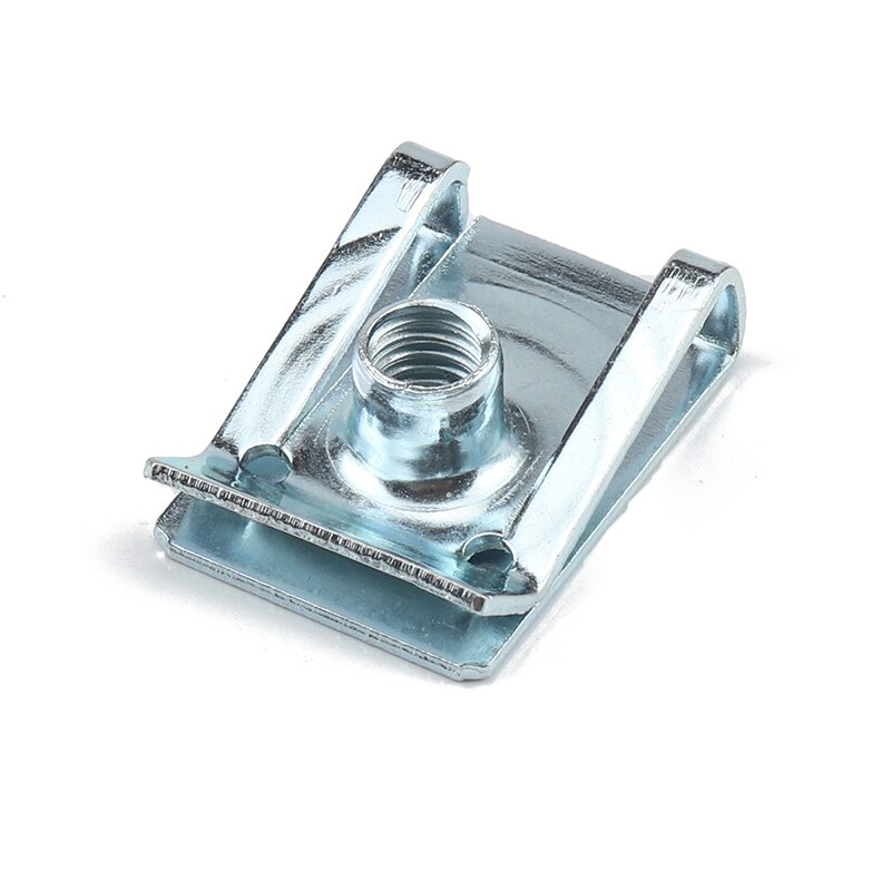 10pcs M4/M5/M6/M8 For Motorcycle Car U Nuts Speed Clip Fastener Assorted Kits 304 Stainless Steel U-shaped Clip Chimney Nut