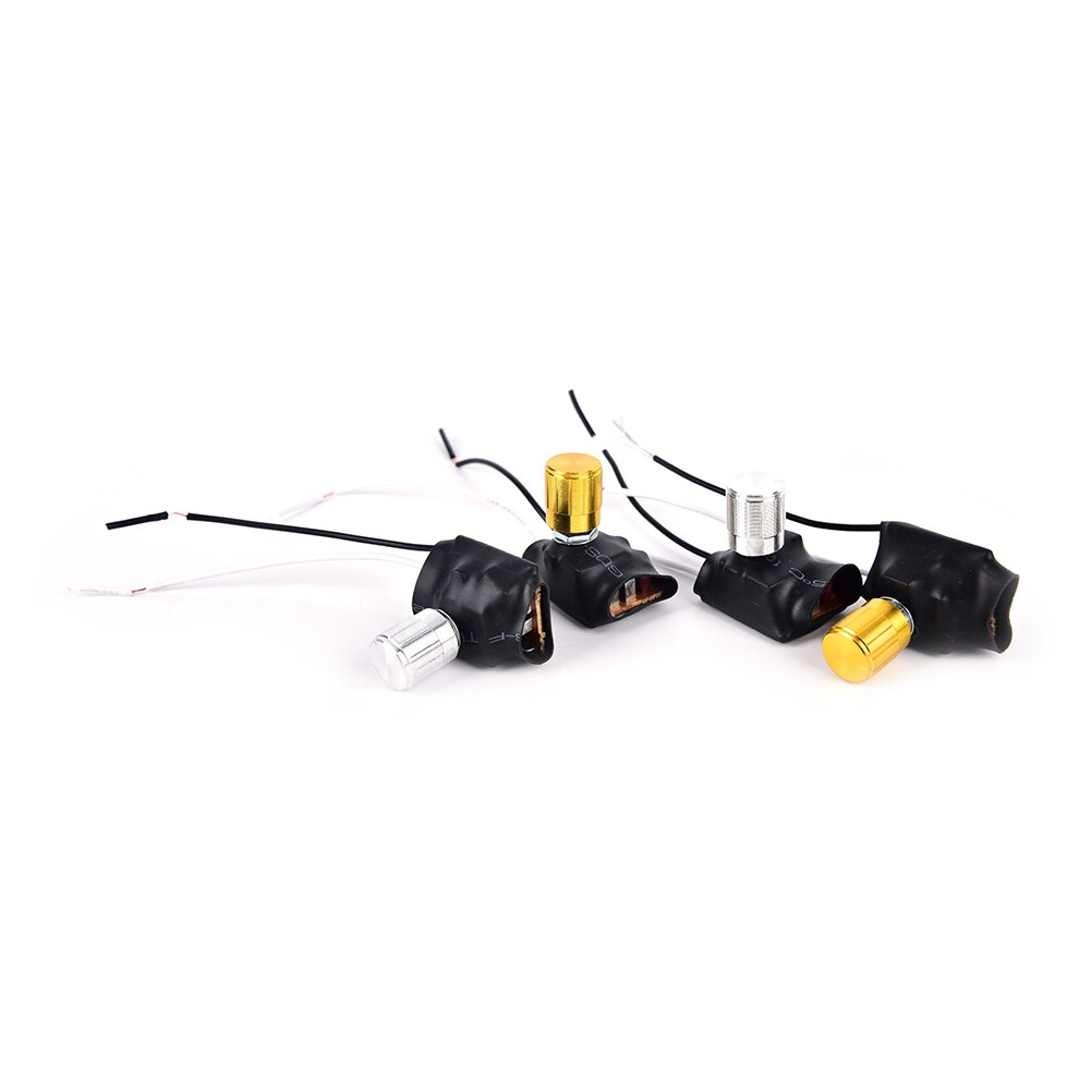 2 vías 220V 1A/3A dorado/plateado lámpara de mesa rango completo regulador interruptor giratorio de