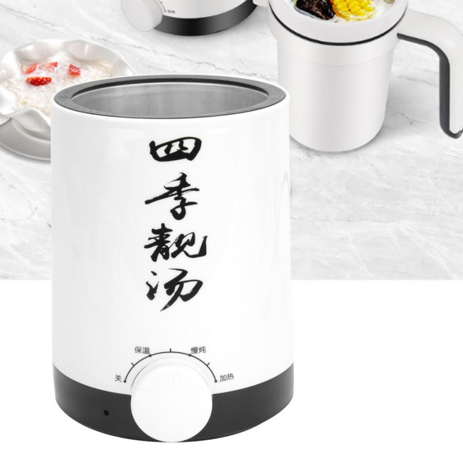 900W 600ml Multifunctional Mini Electric Slow Cooker Automatic Heating Stewing Cup AU Plug 220V