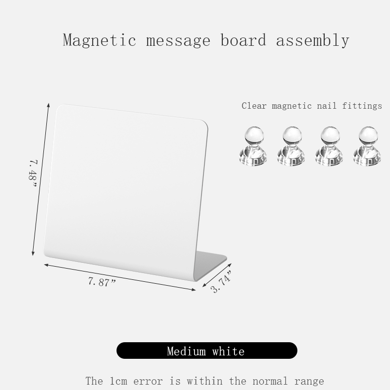 Blackboard Whiteboard Office multifunctional board Display blackboard message Blackboard mini board Drawing blackboard message: GRAY