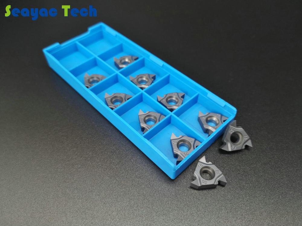 Cnc Cutting Tools 11ER A55 16ER AG55 22ER N55 Carbide Threading Inserts External Lathe Inserts 55 angle general pitch thread