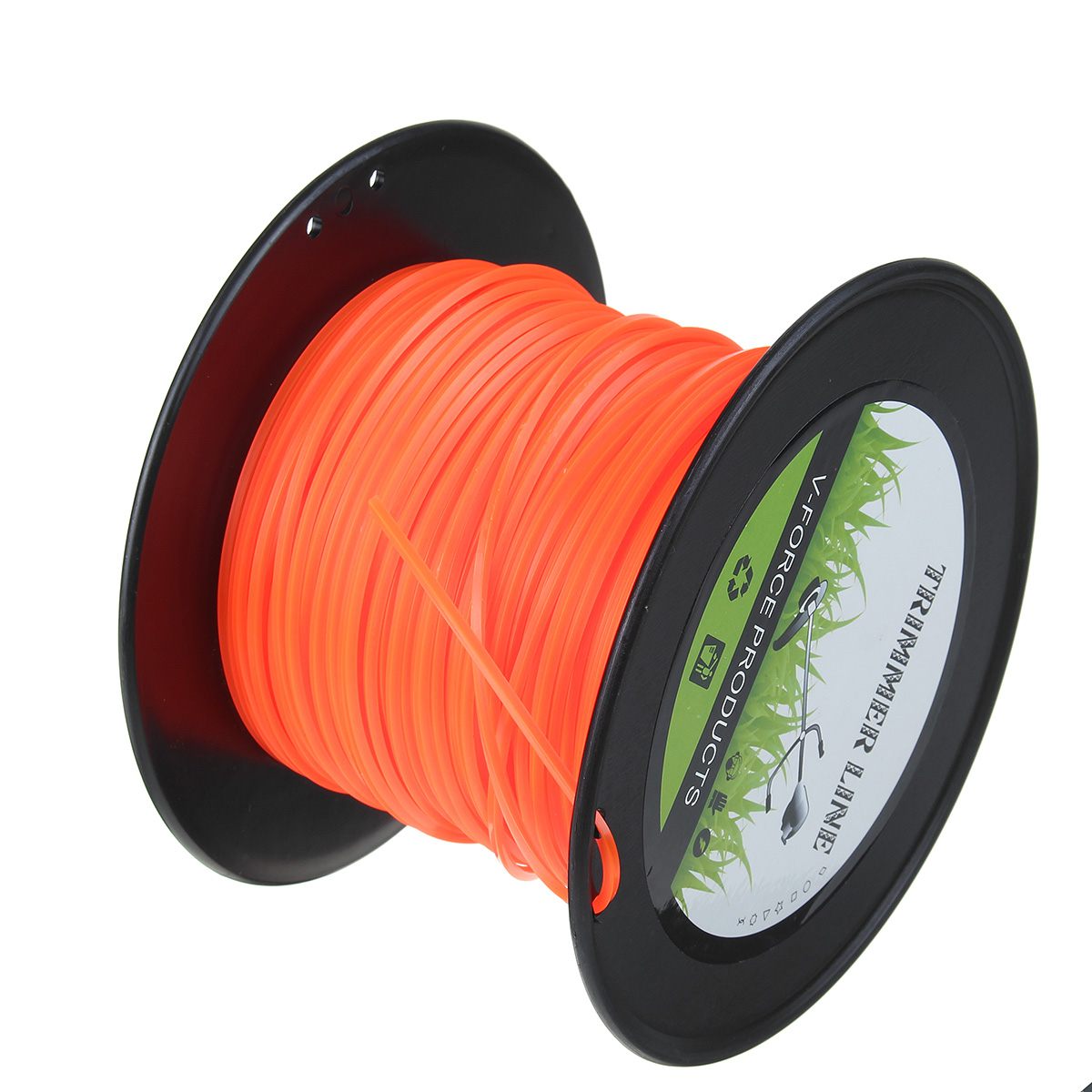 2.4mm Square Grass Trimmer Line 261m/100m Strimmer Brushcutter Nylon Cord Wire Round String Petrol Grass Trimmer Garden Tools