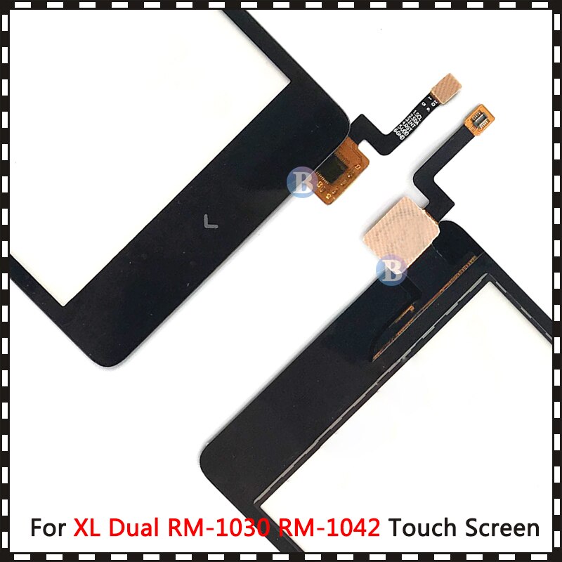 5.0 "Für Nokia XL Dual Sim RM-1030 RM-1042 Touchscreen Digitizer Sensor Äußeren Glas Objektiv Panel Schwarz