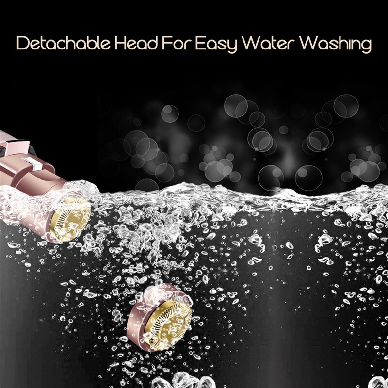 Batterij Aangedreven Elektrische Gezichtshaar Remover Razor Depilator Wenkbrauw Trimmer Bikini Scheermes Gezicht Trimmer Vrouwen Scheren Machine