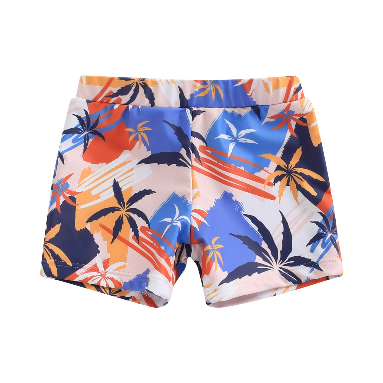 Imcute 2022 Summer Fashion Toddler Baby Boys costumi da bagno Shorts Cartoon cocco stampa elastico in vita estate pantaloni corti da spiaggia