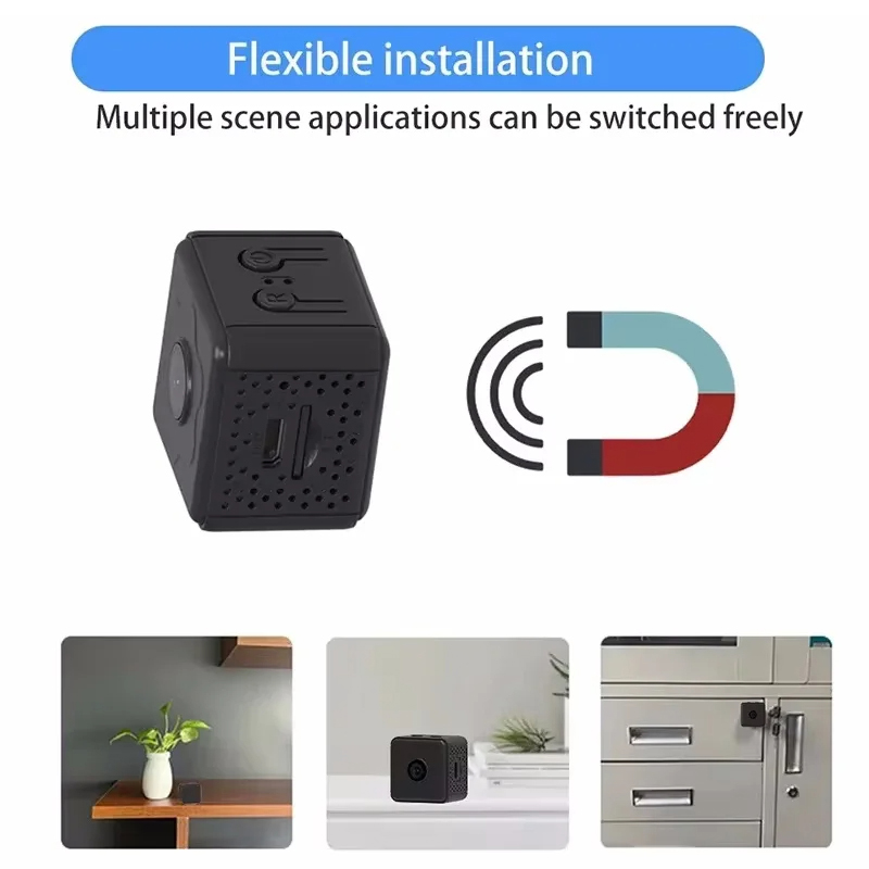 Mini Kamera 1080p Drahtlose Wifi Fernbedienung Monitor Kamera Hause Ip Kamera Bewegungserkennung Recorder Super-lange Batterie Lebensdauer