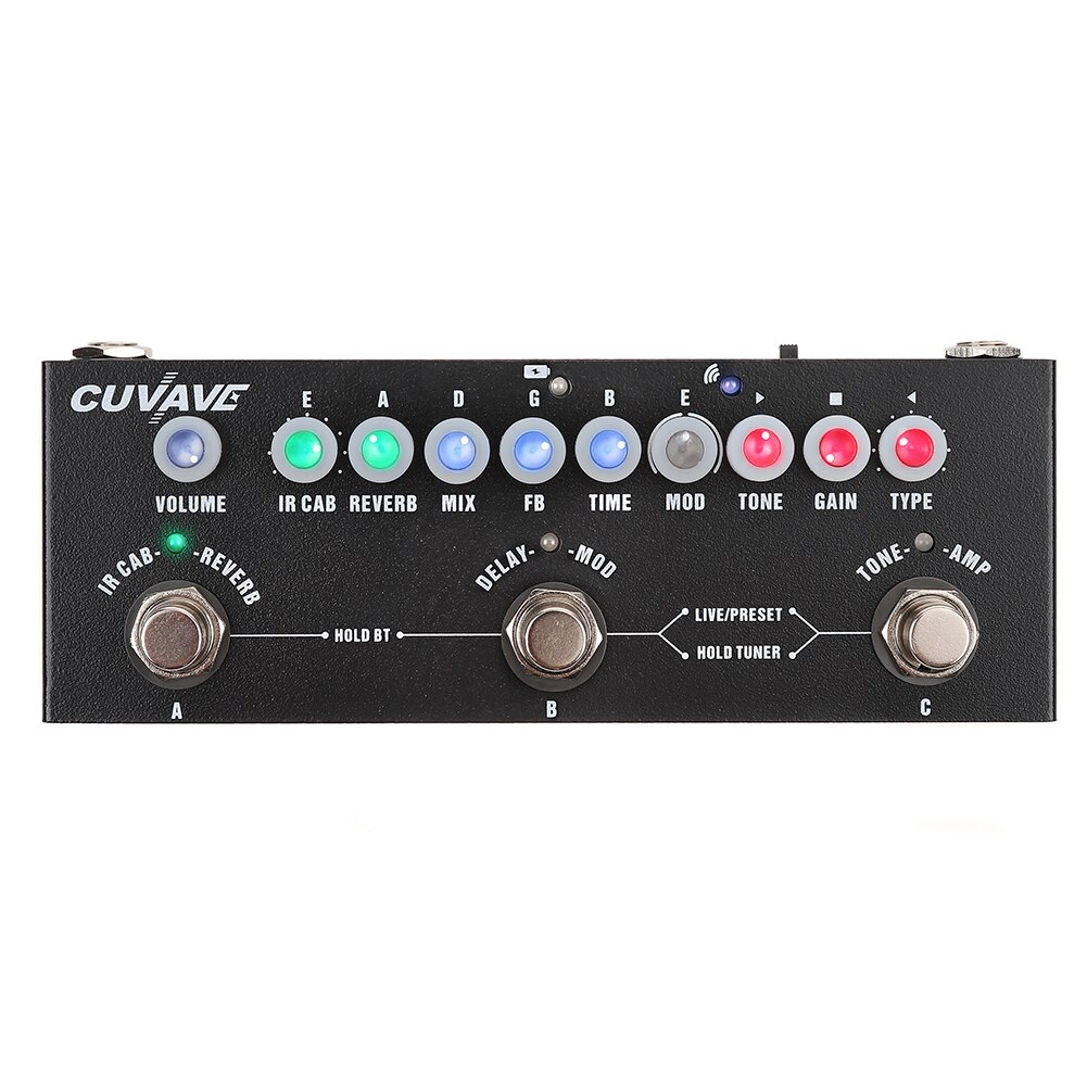 Pedal True Bypass Guitar Accessories Cube Baby Multifunctional Electric Guitar Effects Pedal Parts Battery Powered