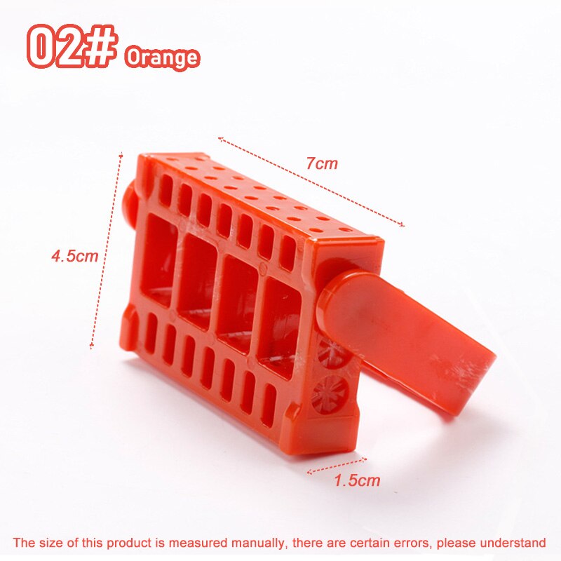 Nagel Bohrer Bits Halfter Stehen Anzeige 16 Löcher Nagel Schleifen Werkzeug Zeigt Einstellbare Organizer Container Manikübetreffend Bohrer Zubehör: 02 Orange