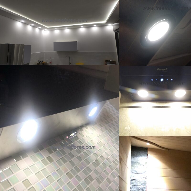 3W 12V 24V USB 5V LED Decke Spot Licht Dünne 14mm 2 zoll Esszimmer Küche beleuchtung CE RoHS