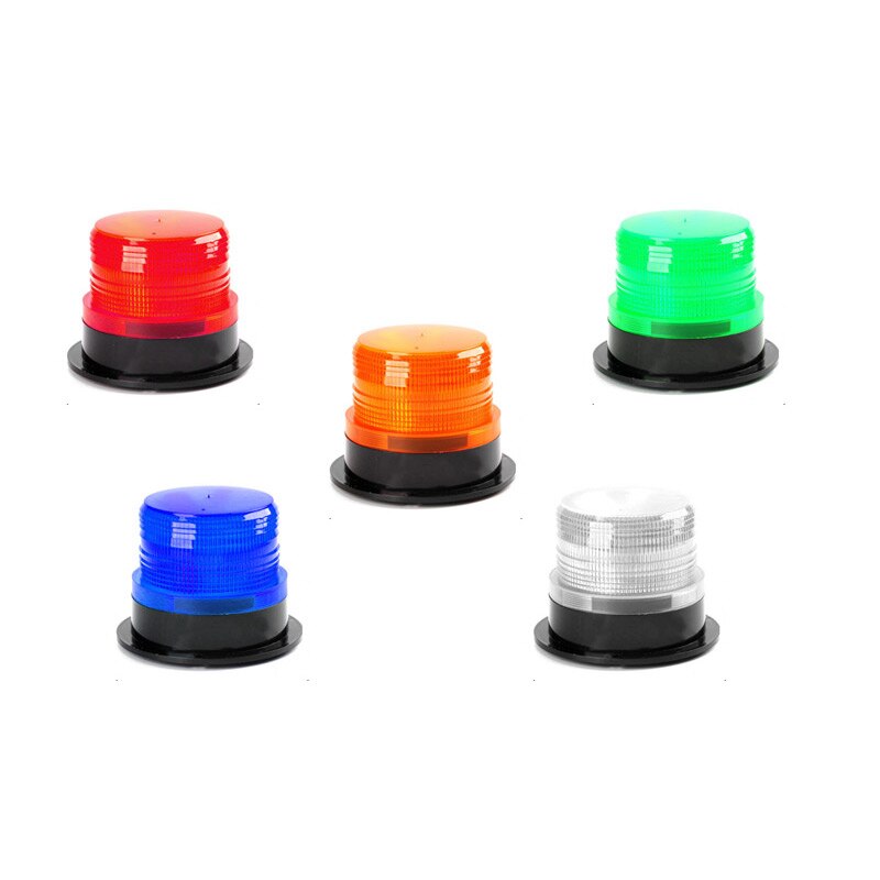 Auto lkw strobe warnung licht Mini verkehrs LED blinklicht AC110 220v mit Stahl schutzhülle schraube Fix