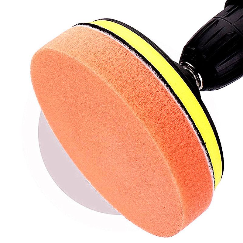 JANPSHION 10 ST 150mm Bruto Polijsten Buffing Pads 6 &quot;platte spons Auto Polijstmachine Schoon waxen Auto verf onderhoud care