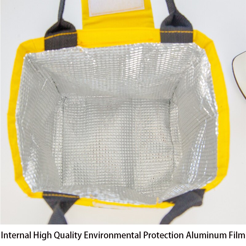 Functionele Patroon Cooler Lunchbox Draagbare Geïsoleerde Polyester Lunch Tas Thermische Voedsel Picknick Lunch Tassen Voor Vrouwen Kids