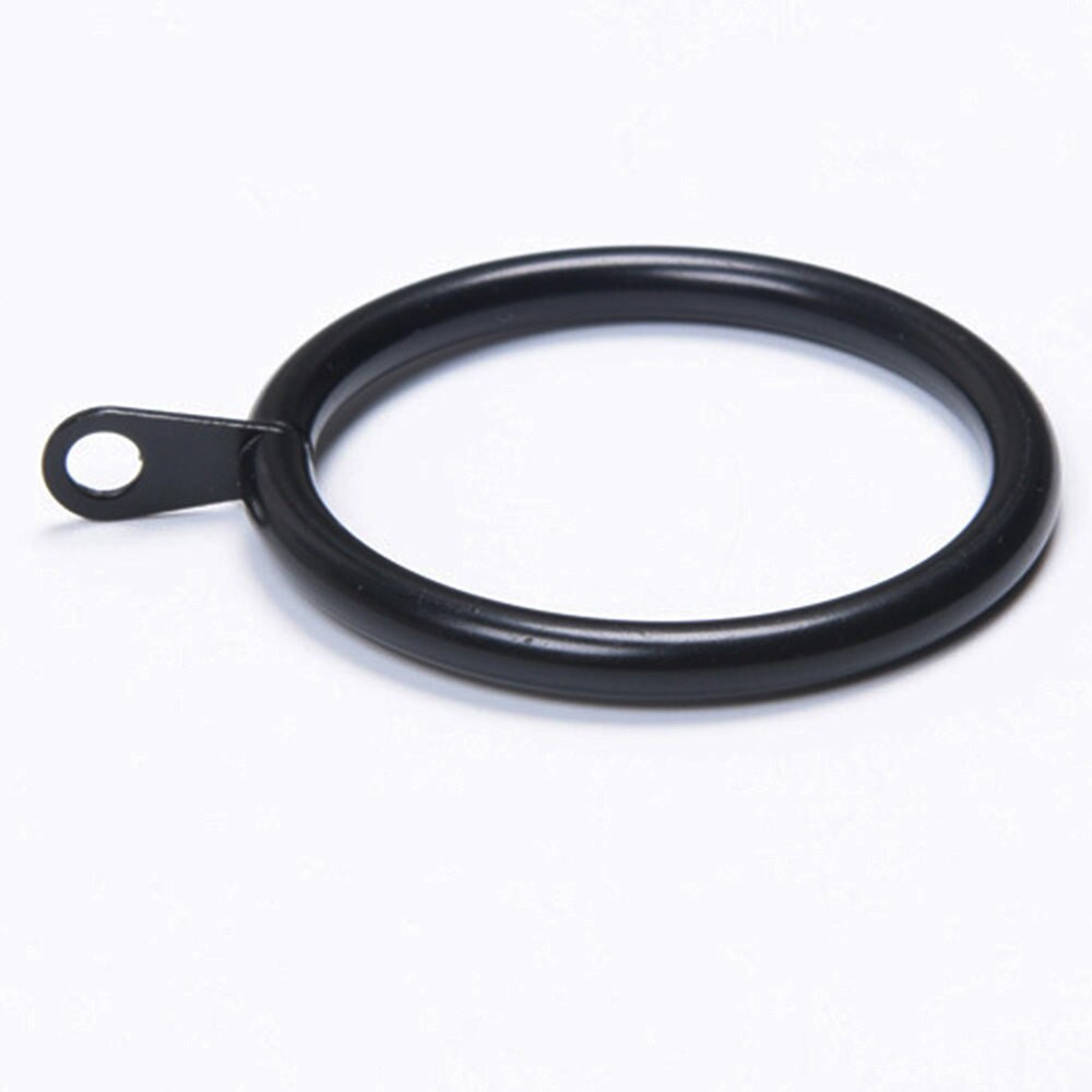 28pieces /Lot 38mm Hanging Curtain Rings Shower Curtain Tie Drapery Clamps Bath Curtain Rod Hook