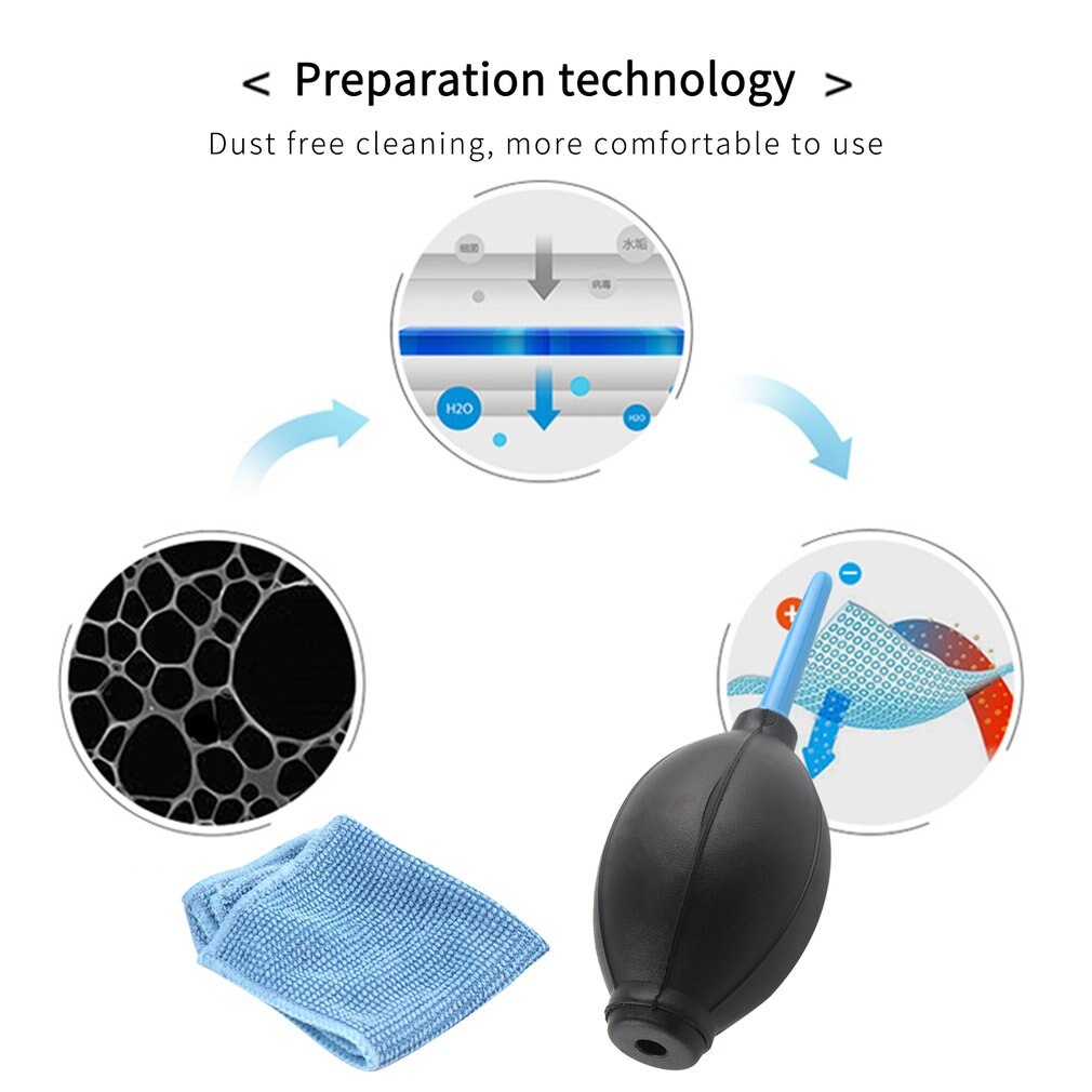 Lens Cleaner Camera Pen En Luchtblazer 1 Set Digitale Camera Cleaning Kit Dust Fotografie Professionele Cleaner Air Blower