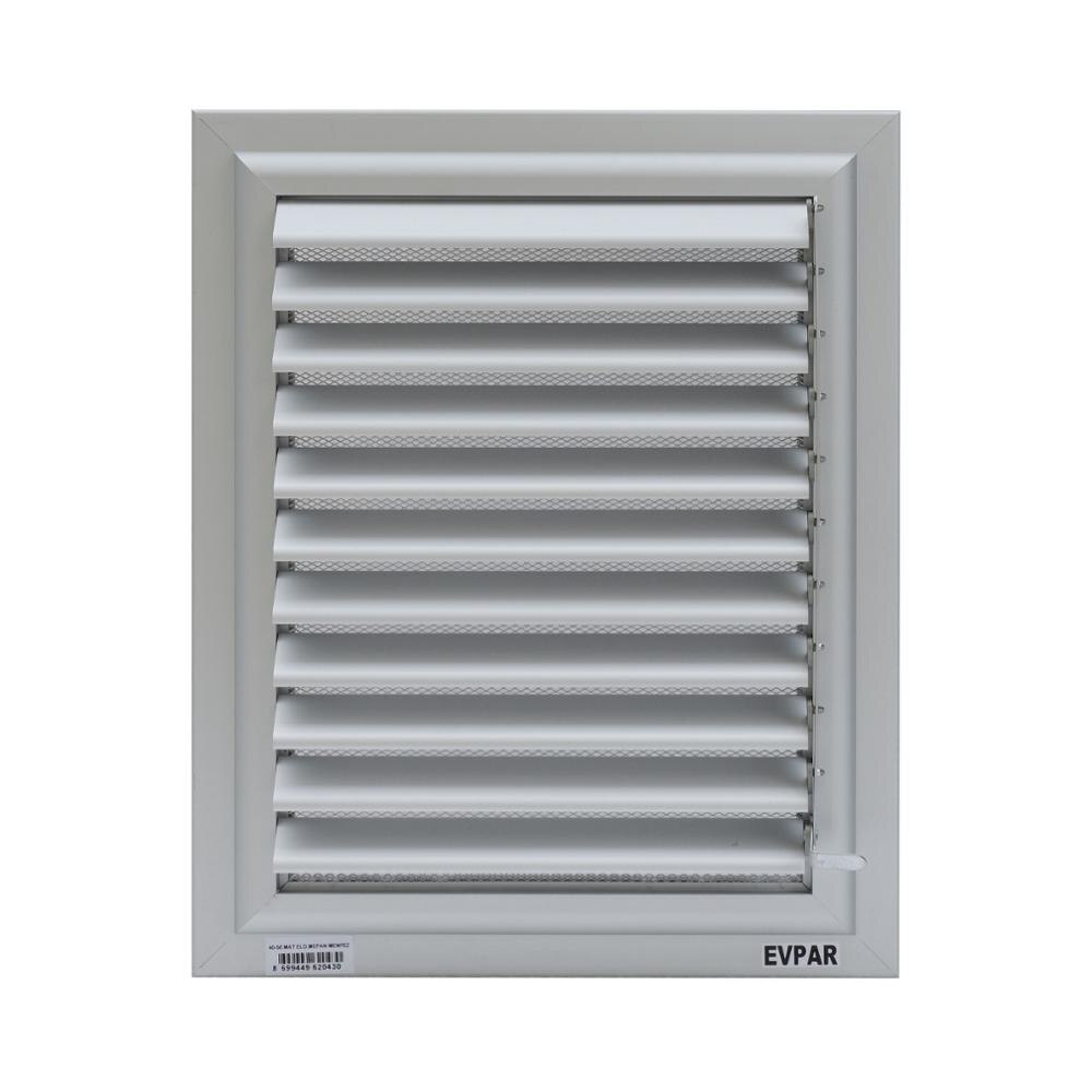 25 X 25 aluminum bathroom central air conditioning cover cooling ventilation ceiling wall mount air outlet grille window grille: MATT ADONIZED