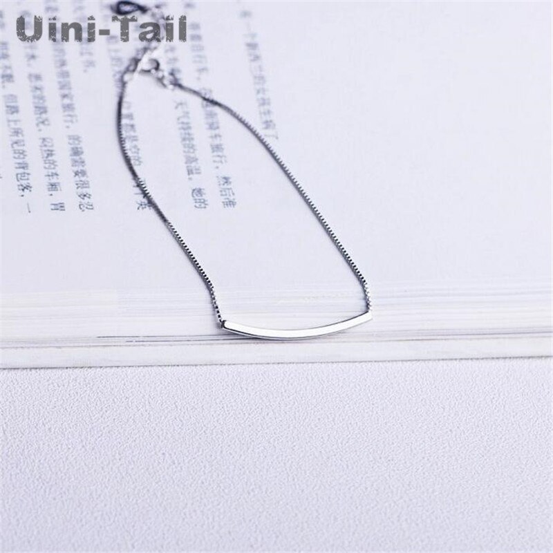 Uini-Tail style simple and simple cross pattern female 925 sterling silver jewelry wild jewelry bracelet GN422