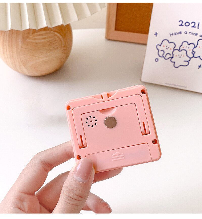 Multifunctional Kitchen Timer Mini Learning Alarm Clock Time Management Timer Self-equipped With A AAA Battery