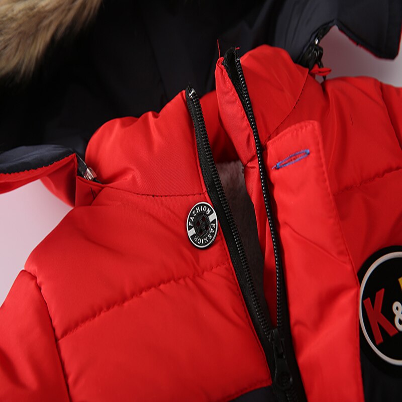 Lzh Peuter Jongens Brief Rits Dikker Winter Parka Kinderen Jassen Voor Jongens Warme Kleding Kinderen Bovenkleding Jas Baby Overjas