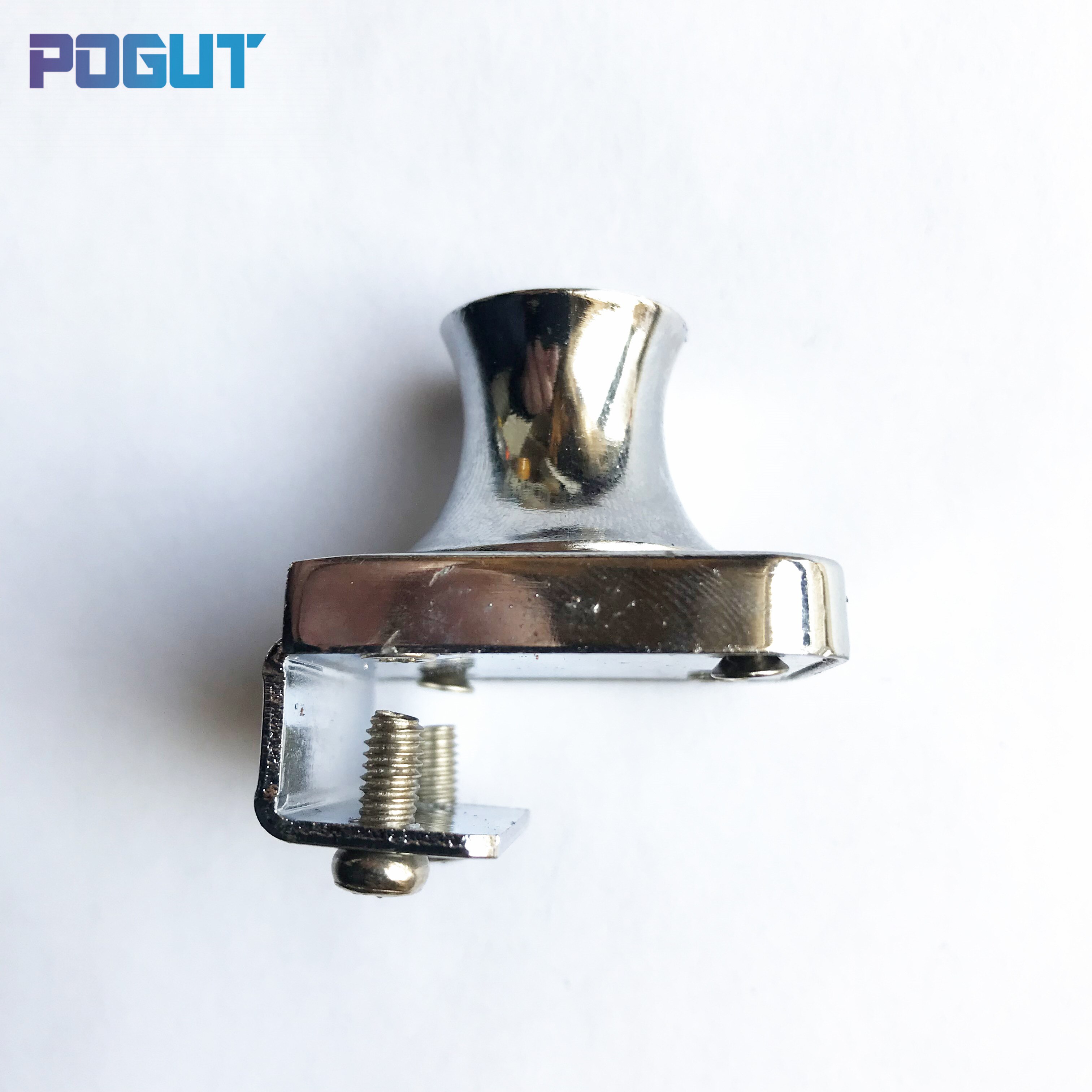 Single Glass Lock Showcase Cabinet Door Cylinder Sliding Glass Push Door Locks Zinc Alloy