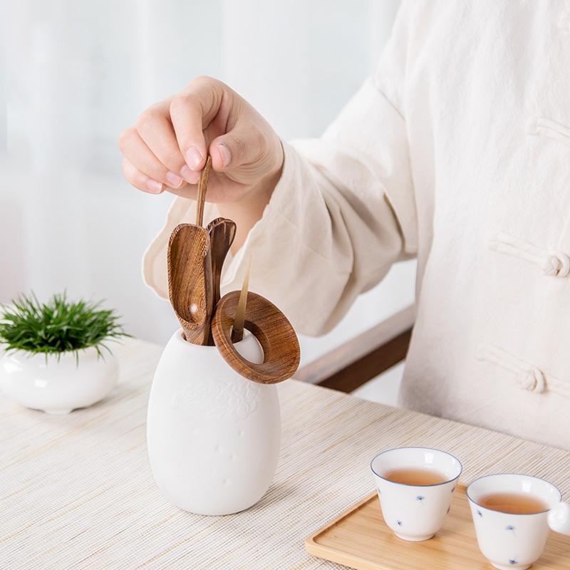 Conjunto da cerâmica da cerâmica do chá tangpin acessórios do chá do café utensílios de chá