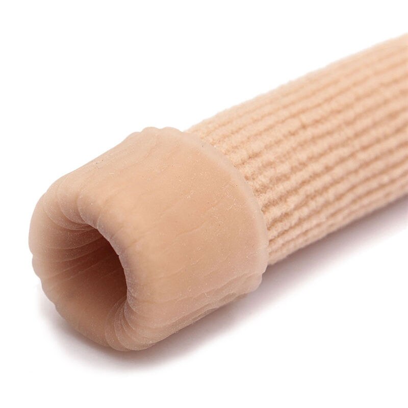 Stof Gel Tube Bandage Eelt Protector Gereedschap 10/15Cm Voet Pijnbestrijding Guard Voor Voetverzorging Inlegzolen Cover vinger Teen Separator