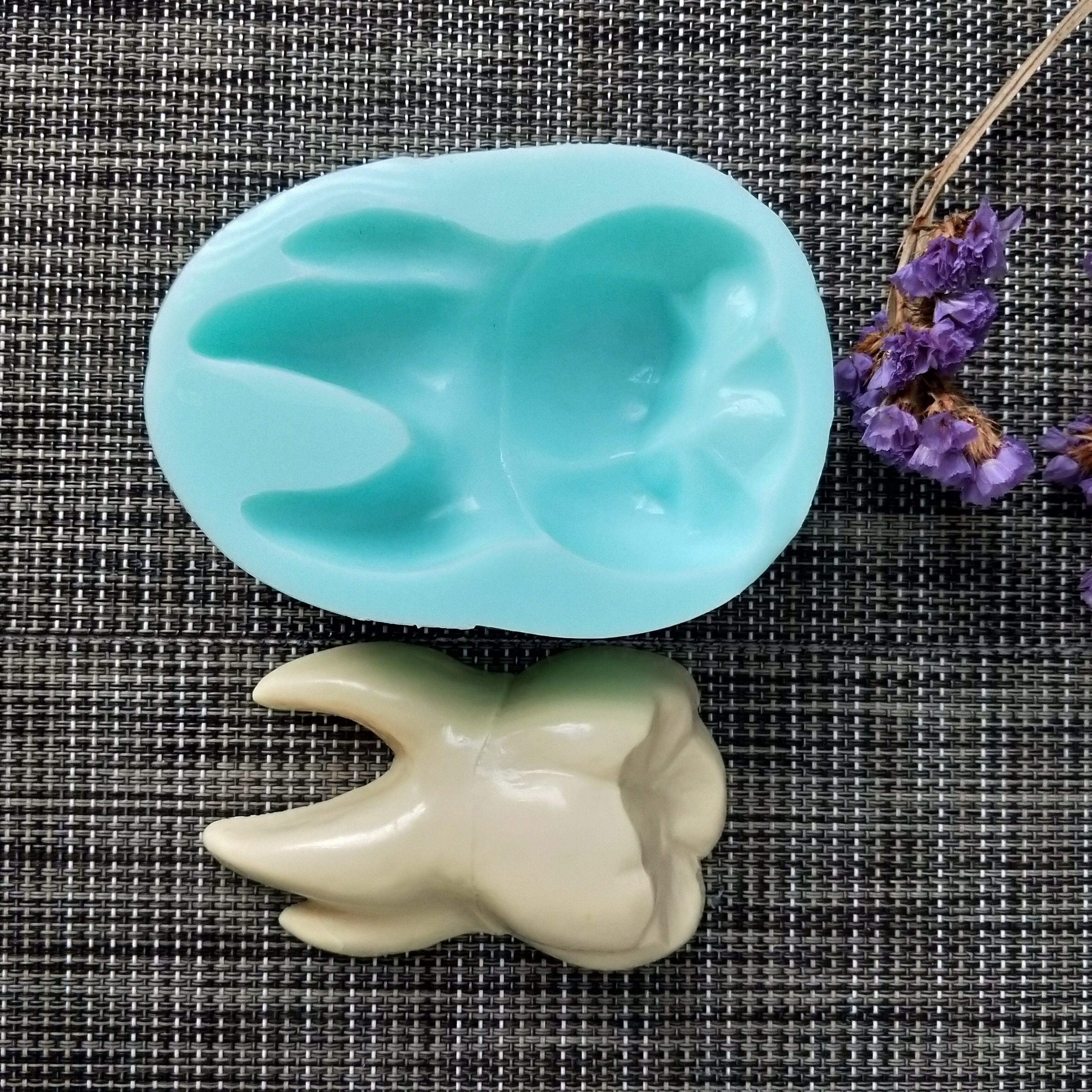 QT0144 Przy Siliconen Mal Zeep Mould Tand Handgemaakte Zeep Maken Van Mallen Kaars Siliconen Mal Hars Klei Mold Milieuvriendelijke