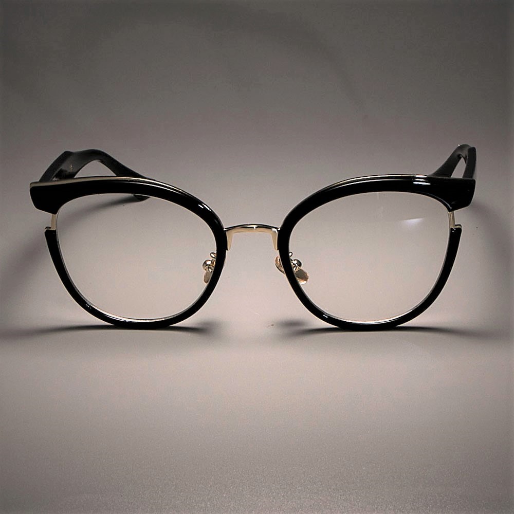 45376 Metal Cat Eye Glasses Frames Women Optical EyeGlasses Eyewear Computer Glasses