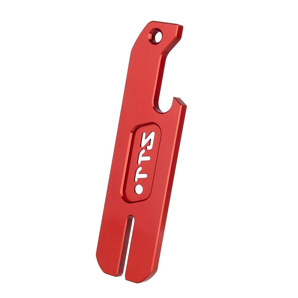 Ztto fiets 160mm 180mm dh rem zwevende rotor roestvrij staal mtb fiets schijfrem zwevend gereedschap voor mountainbike racefiets cx: Rotorsleutel rood