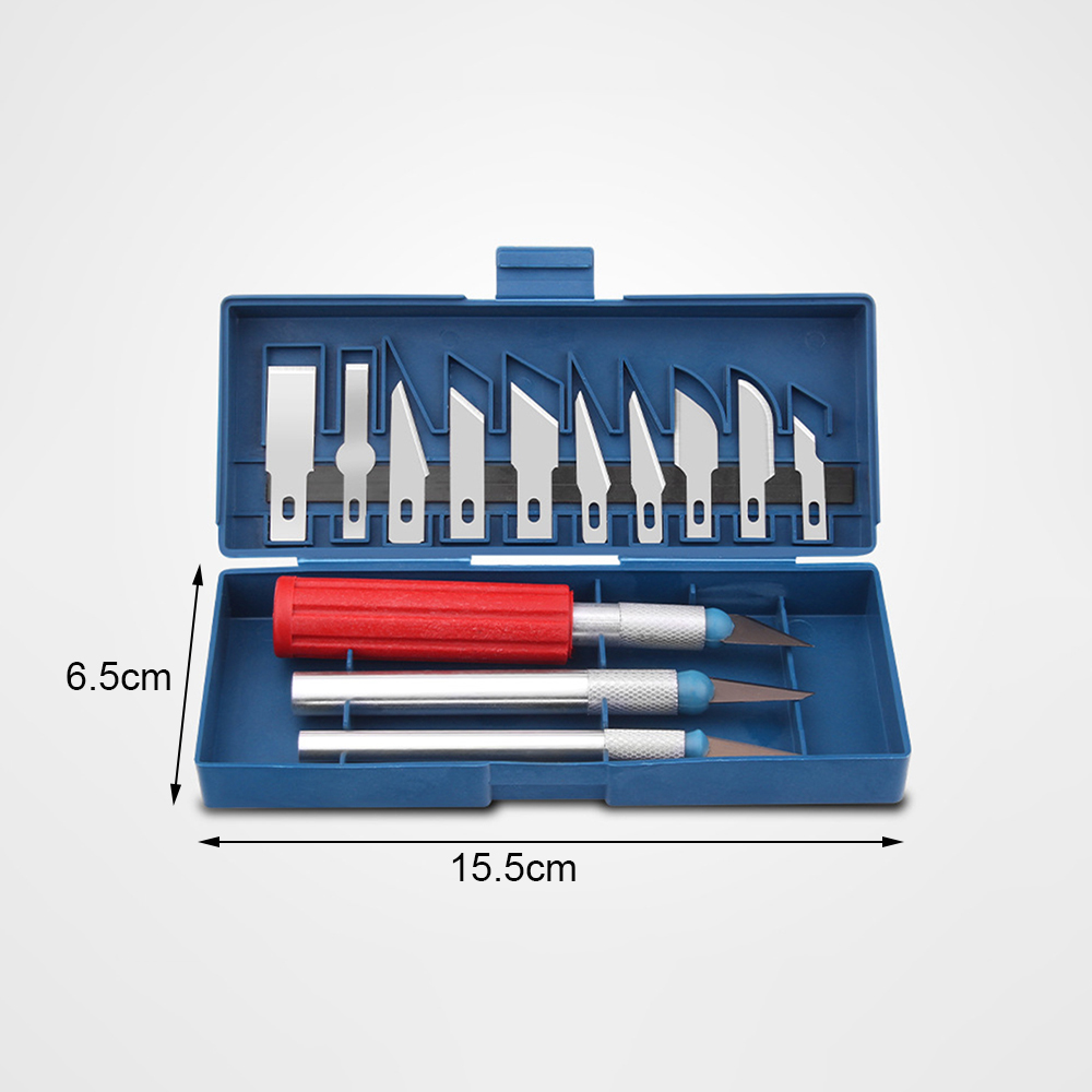 Metall Gravur Messer Werkzeuge Bausatz Mit Kasten Modell Werkzeug, Der Gravur Kunst 13 Messer Klinge Polymer Ton Multifunktions Stift Messer