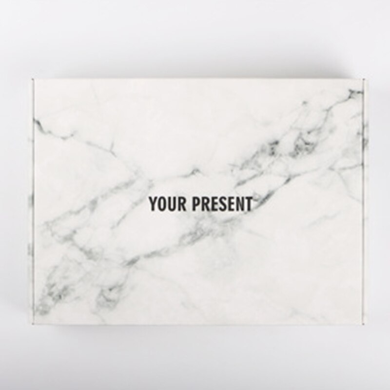 10 Stuks Kleren Geschenkdozen Kleur Papier Karton Uw Aanwezig Verpakkingen Golfkarton Doos Logistiek Papier Dozen 30x20x5cm: white