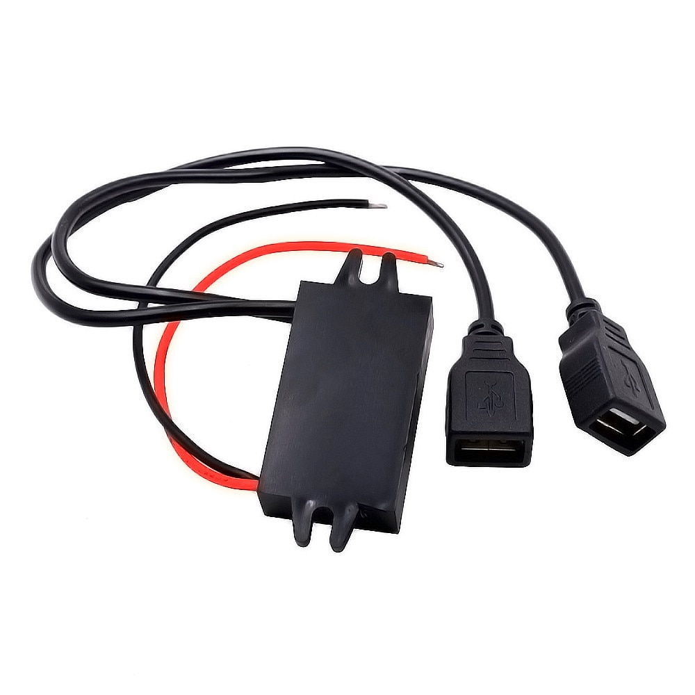 Kongyide Auto Boot Motorfiets Dual USB Charger DC 12 v Naar 5 v 3A Power Adapter Voeding jul23