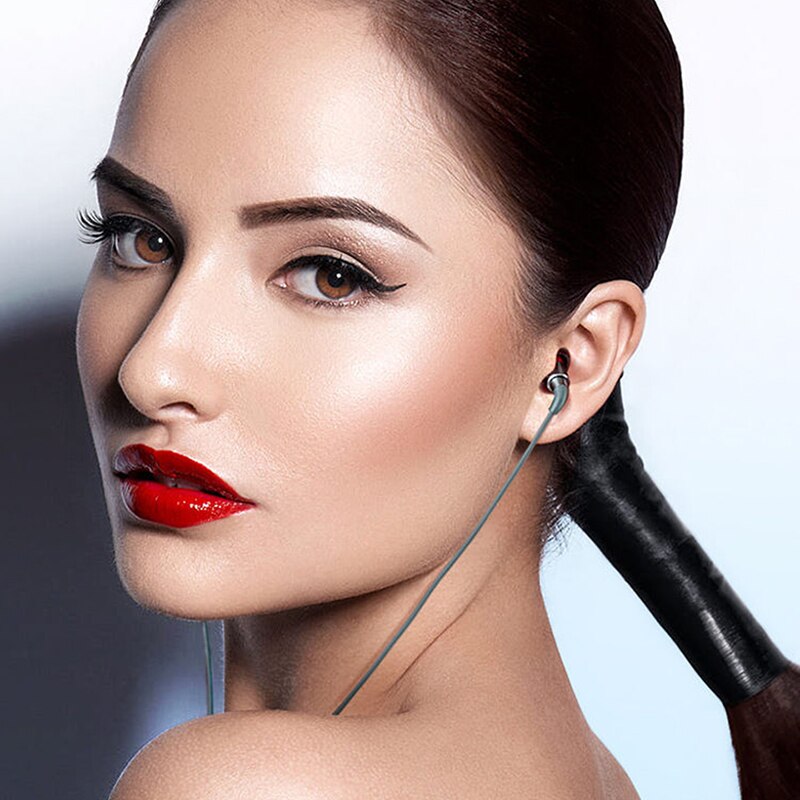 2 stuks/partij slaapkoptelefoon bedrade oortelefoon metalen oordopjes voor kleine oren met microfoon handsfree 1.2m super bass stereo voor telefoon pc