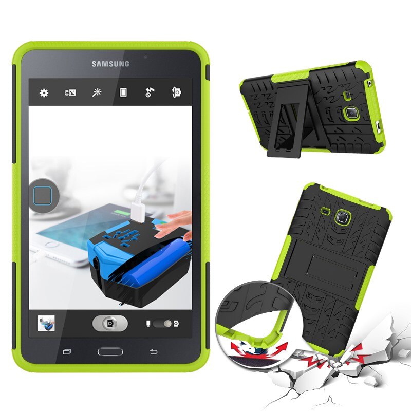 Case for Samsung SM-T280 SM-T285 case T280 TPU+PC Tablet Stand Armore Cover for Samsung galaxy Tab A 7.0 T280 T285 coque