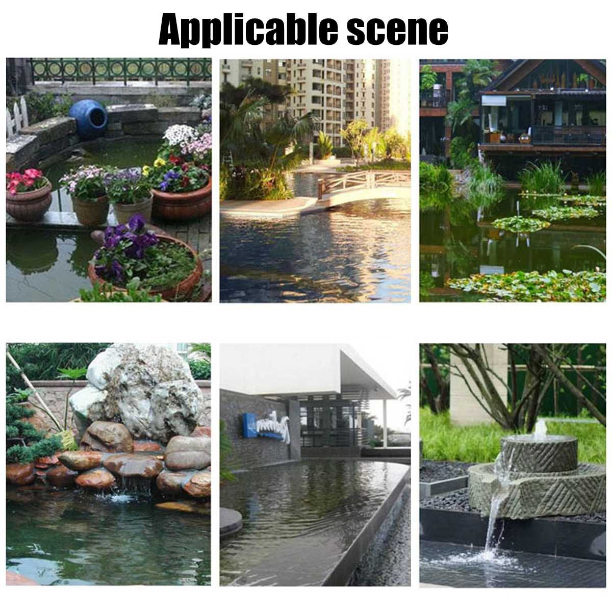 6V 1.8W Solar Power Panel Water Pump outdoor submersibleGarden Brushless Pond Fountain Pool Water Pump Aquarium Fish Water Pump