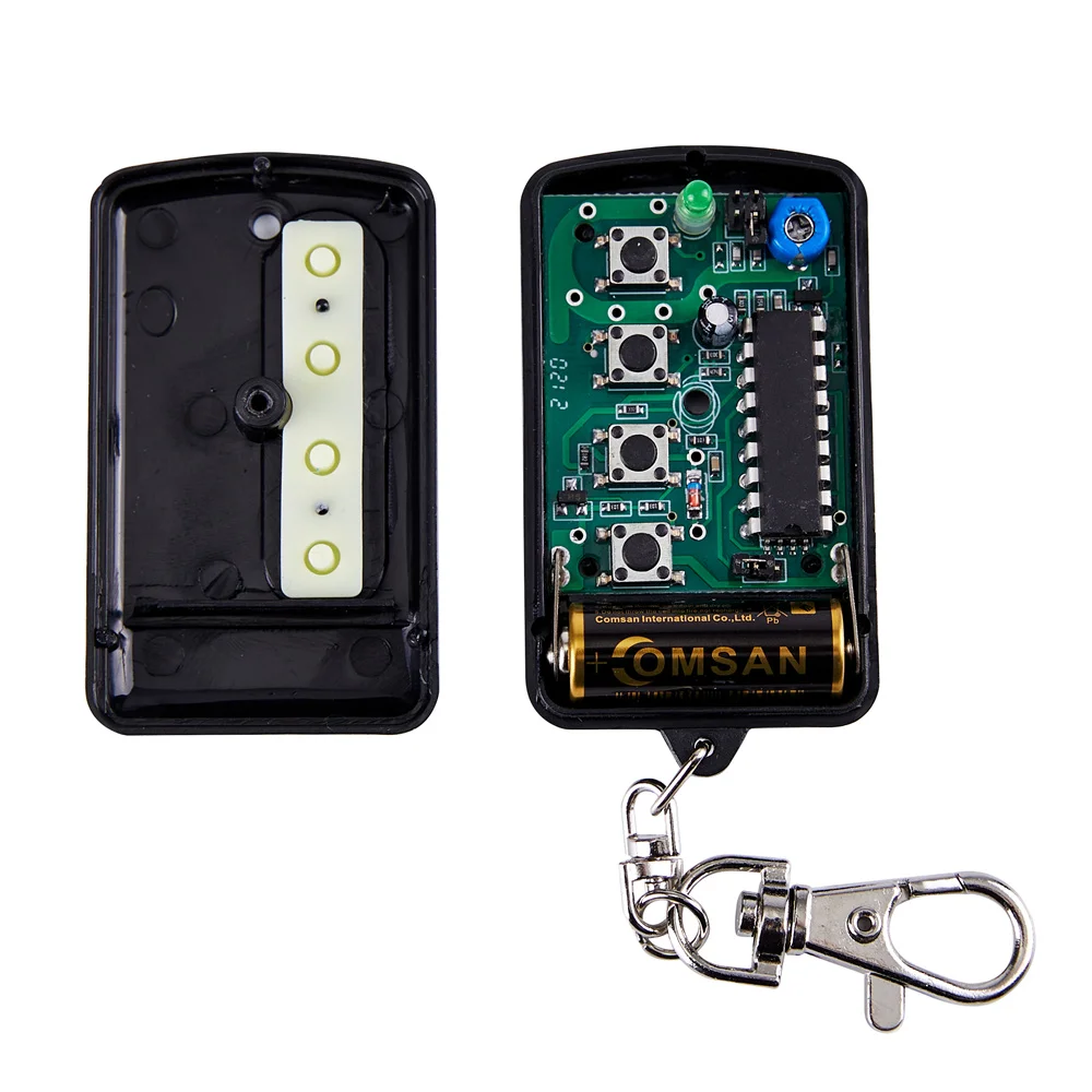 REMOCON Elektrischer Torsender, 280 MHz–450 MHz, universelle Fernbedienung, kompatibel mit RMC-600 LRT-1 Garagenfernbedienung