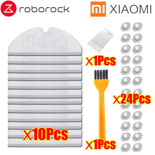 Vandtank til xiaomi roborock robot  s50 s51 s52 s55 t60 t61 støvsuger dele moppe klud vandtank hepa filter tilbehør: Xmmj -9
