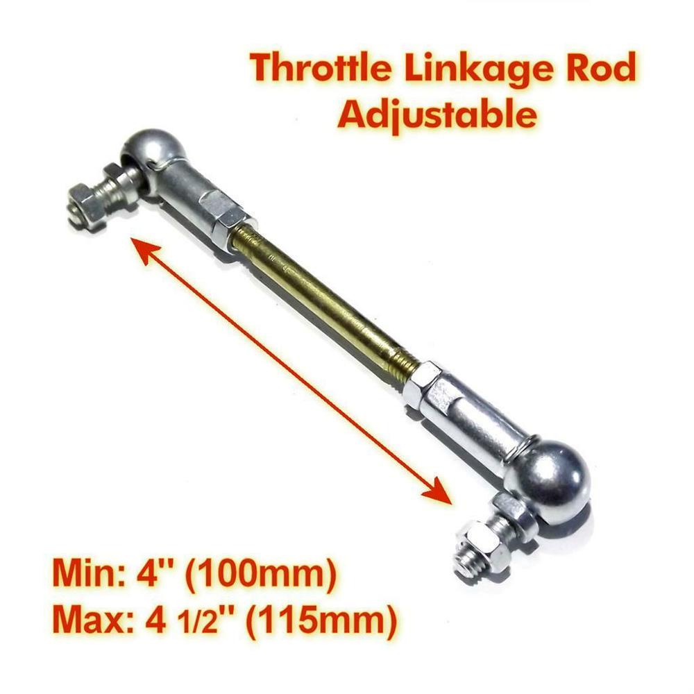 SherryBerg fajs Universal adjustable Throttle Linkage Rod 4" swivel ball joint Weber EMPI CARB CARBURATOR Carburetor CARBY