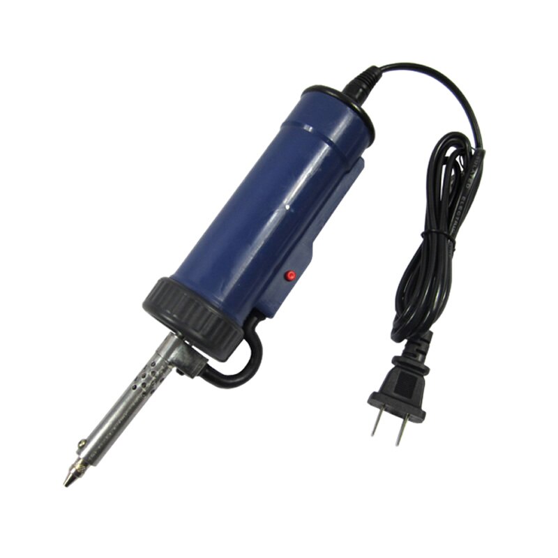 30W 220V 50Hz Electric Vacuum Solder Sucker Electric Desoldering Pump Iron Tool Us Plug: Default Title