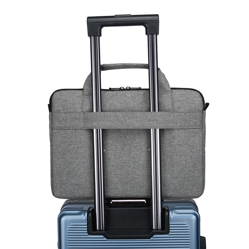 Ademend Waterdicht En Slijtvaste Laptop Tas Voor Mannen En Vrouwen Schoudertas Voeringzak Huawei 13/14/15.6 Inch Platte Zak