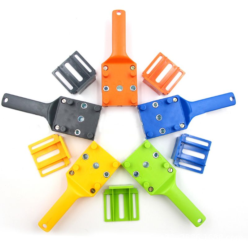 Handheld Woodworking Doweling Jig Drill Guide Wood Dowel Drilling