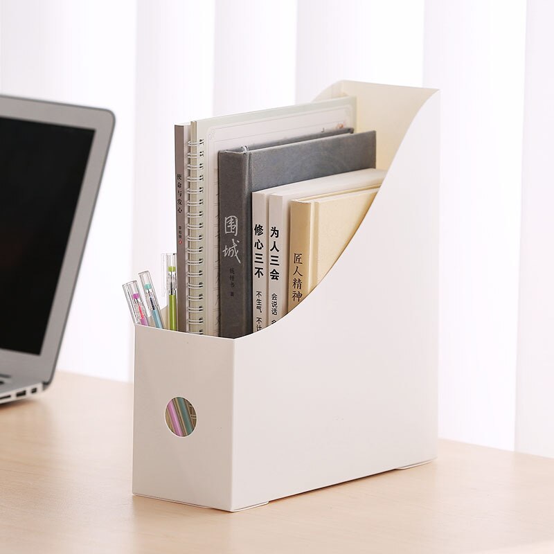 Kontor dokument fil opbevaringsboks sammenfoldelig desktop organizer multifunktionelle bøger blyant diverse opbevaring box office forsyninger