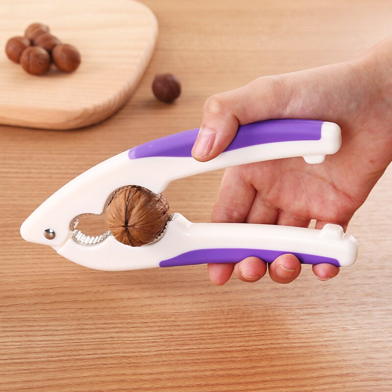 Quick Nut Pecan Crack almond Walnut Pecan Hazelnut Hazel Filbert Nut Kitchen Nutcracker Sheller Clip Tool Clamp Plier Cracker