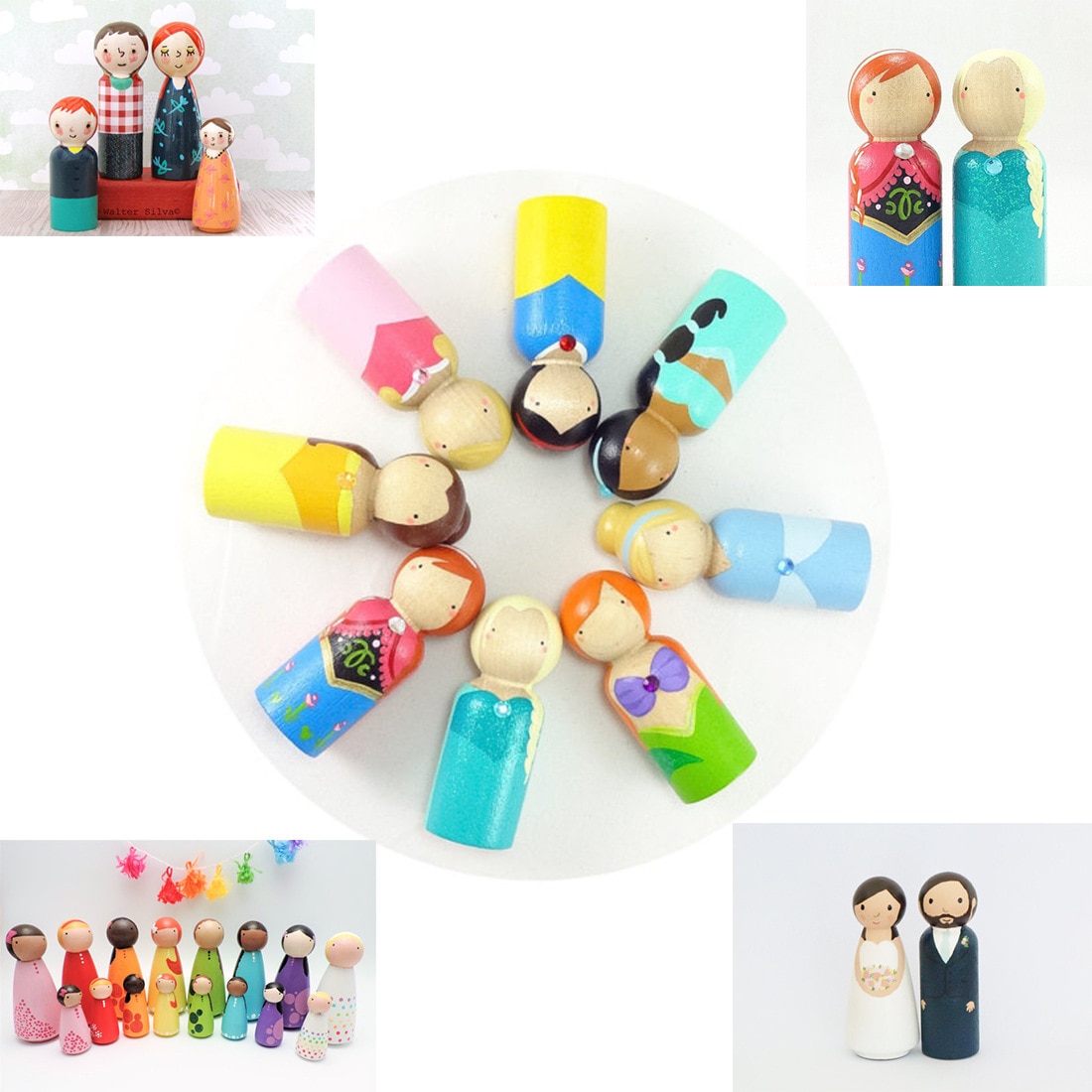 Juguetes artesanales de dibujo de madera para niños, manualidades, para niña y niño, juguete educativo de aprendizaje, ,
