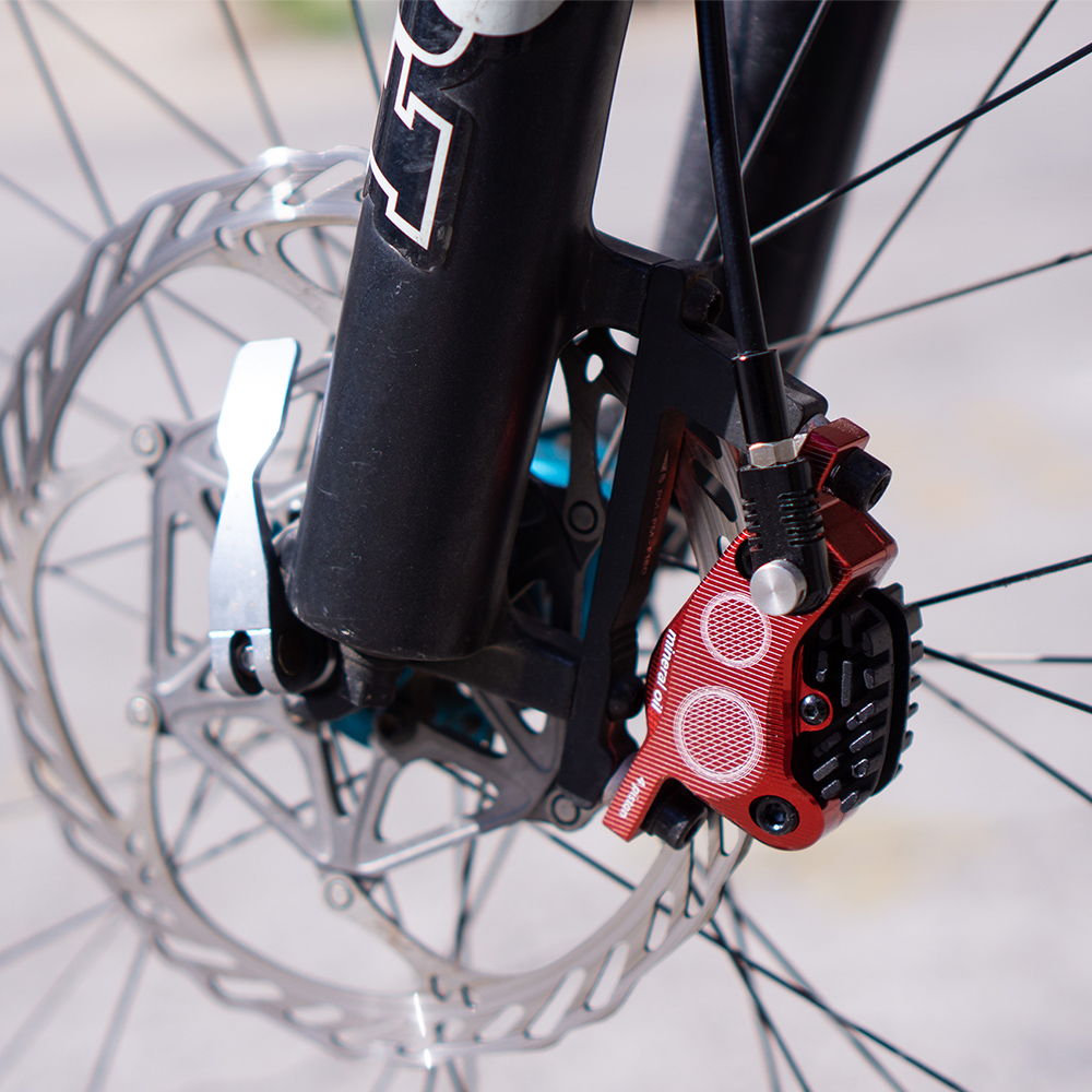 Ztto Mtb 4 Zuiger Fiets Hydraulische Schijfrem M840 Met Cooling Pads Olie Druk Racefiets Rotor Remklauwen Is Pm mount