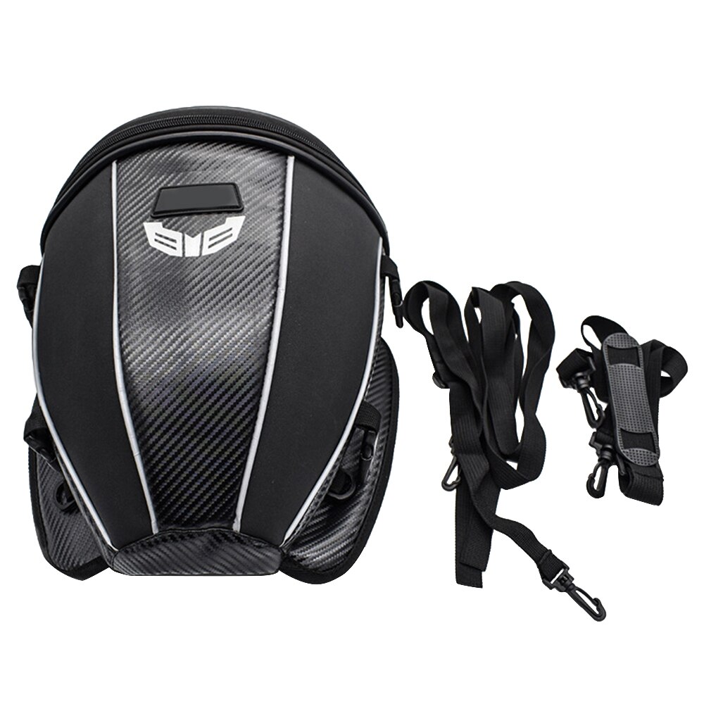 Waterproof Motorcycle Tail Bag Multi-Functional Durable Rear Motorcycle Seat Bag High Capacity Motorcycle Rider Backpack