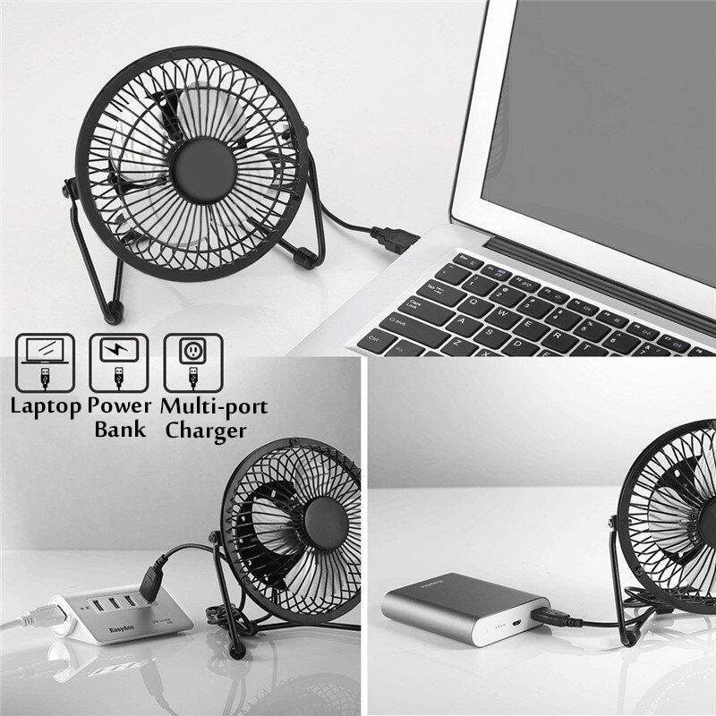 5W 6V 6 Inch Mini USB Solar Panel Fan Iron - quiet Free Angle Adjust Cooling Ventilation Chargable Office Home Travel